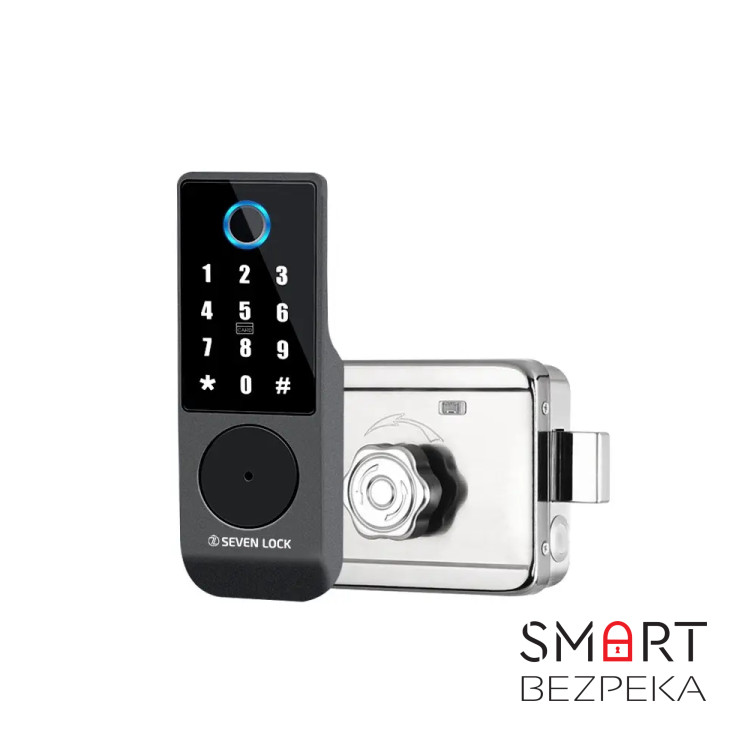 Розумний біометричний замок SEVEN LOCK SL-7770BF