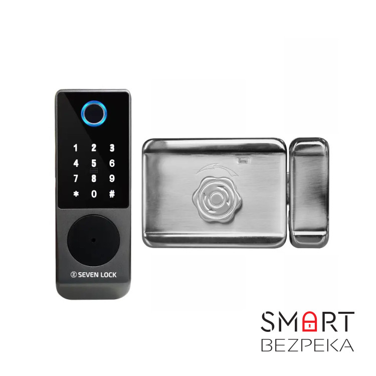 Розумний біометричний замок SEVEN LOCK SL-7770BF