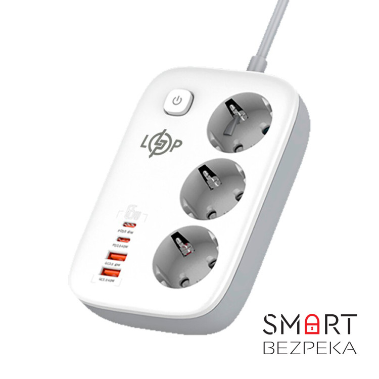 Мережевий фільтр LogicPower F65WG4