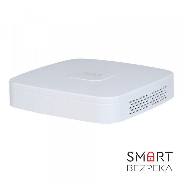 IP-відеореєстратор 8-канальний Dahua DHI-NVR2108-I з AI функціями для систем відеонагляду