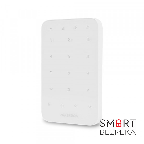 Беспроводная LED-клавиатура Hikvision DS-PK1-E-WE AX PRO