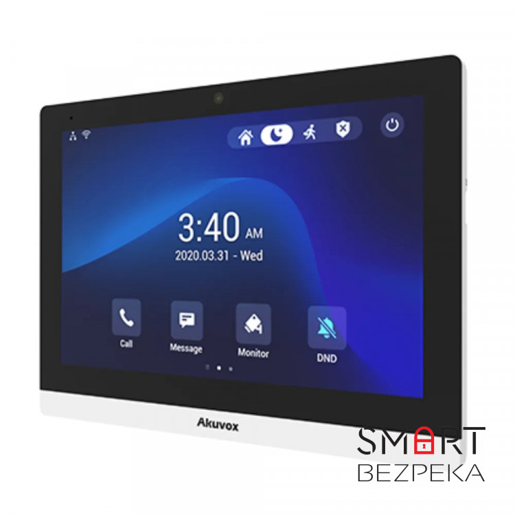 IP-видеодомофон с Wi-Fi 10" Akuvox C319A с встроенной камерой