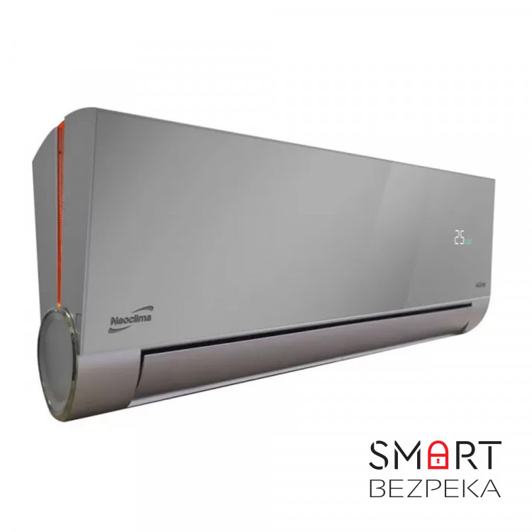 Кондиціонер Neoclima ArtVogue NS-12EHVIWS1/NU-12EHVI1 інверторний, дзеркальний срібний