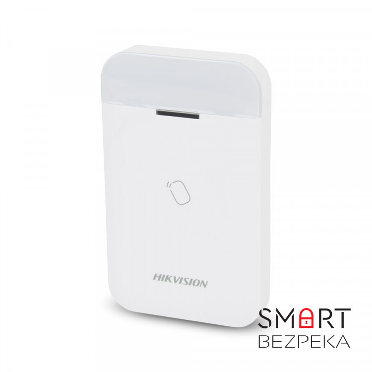 Бездротовий зчитувач карт Mifare Hikvision DS-PT1-WE AX PRO
