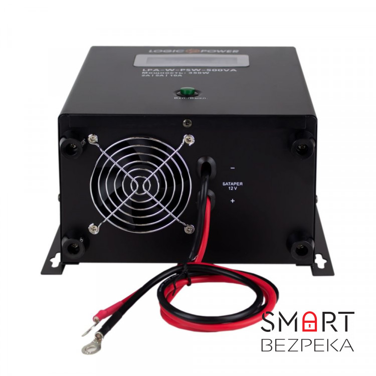 Источник бесперебойного питания Logicpower LPA-W-PSW-500VA (350 Вт) 2 A / 5 A / 10 A с правильной синусоидой
