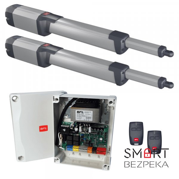 Автоматика для розпашних воріт BFT KUSTOS BT A25 KIT комплект