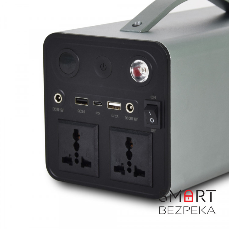 Комплект Зарядная станция PPS 300W + Солнечная панель New Energy Technology 60W Solar Charger