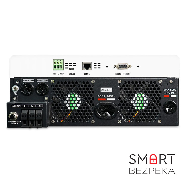 Гибридный солнечный инвертор Sako SUNON V 6.5кВА/6.2кВт 48В 120A MPPT с чистой синусоидой