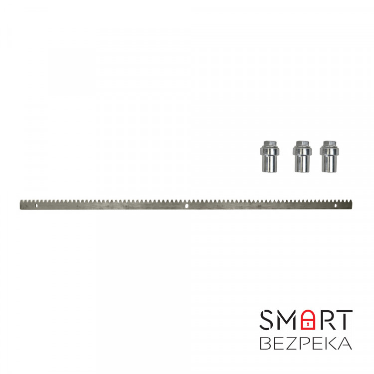 Рейка зубчаста 1 м для відкатних воріт