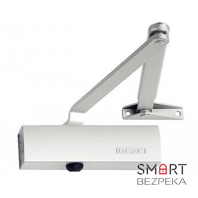 Доводчик Geze TS 2000 V BC с коленной тягой Н.О.(белый)