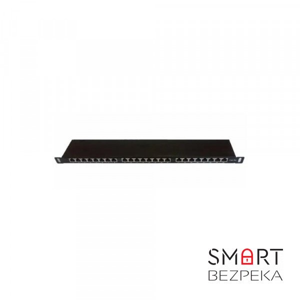 Патч-панель Hypernet 24 порти FTP 0.5U кат. 5е 19" PP-KFSTP24-05U