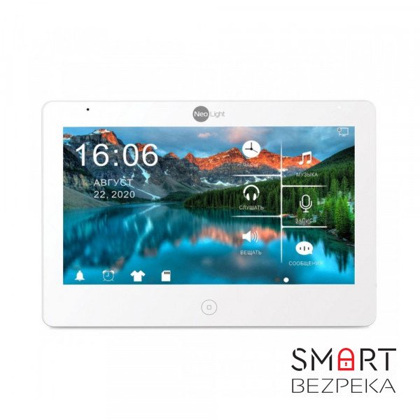 Відеодомофон Neolight MEZZO HD WF з Wi-Fi з детектором руху і записом відео