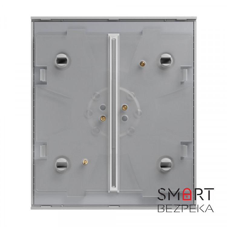 Кнопка Ajax CenterButton (2-gang) ivory для двоклавішного вимикача