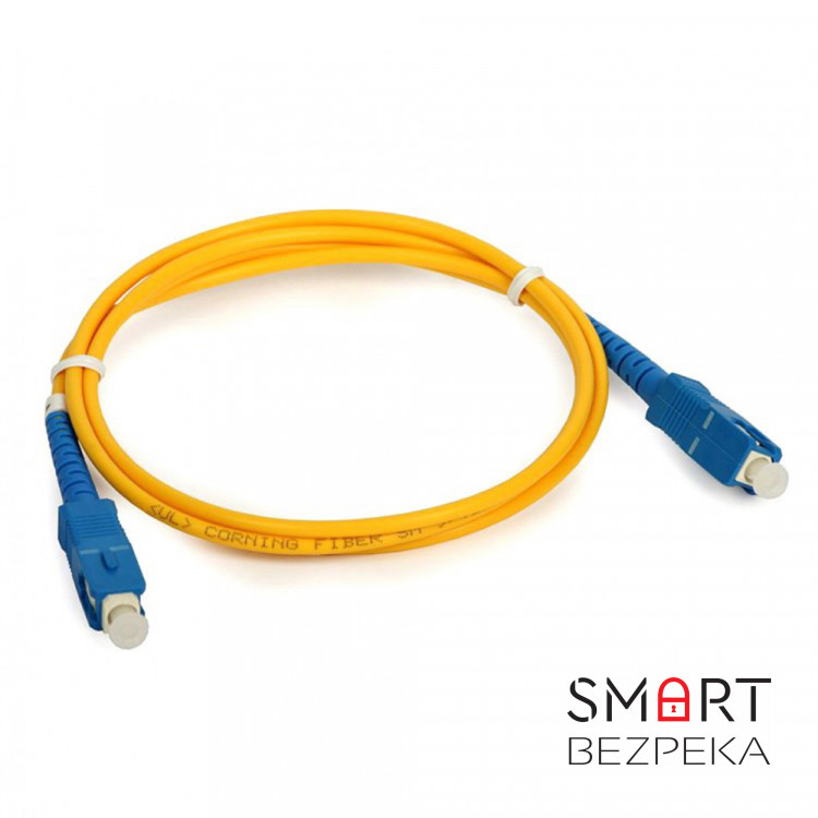 Патчкорд оптический SC/UPC-SC/UPC SM simplex 3.00 LSZH 1м