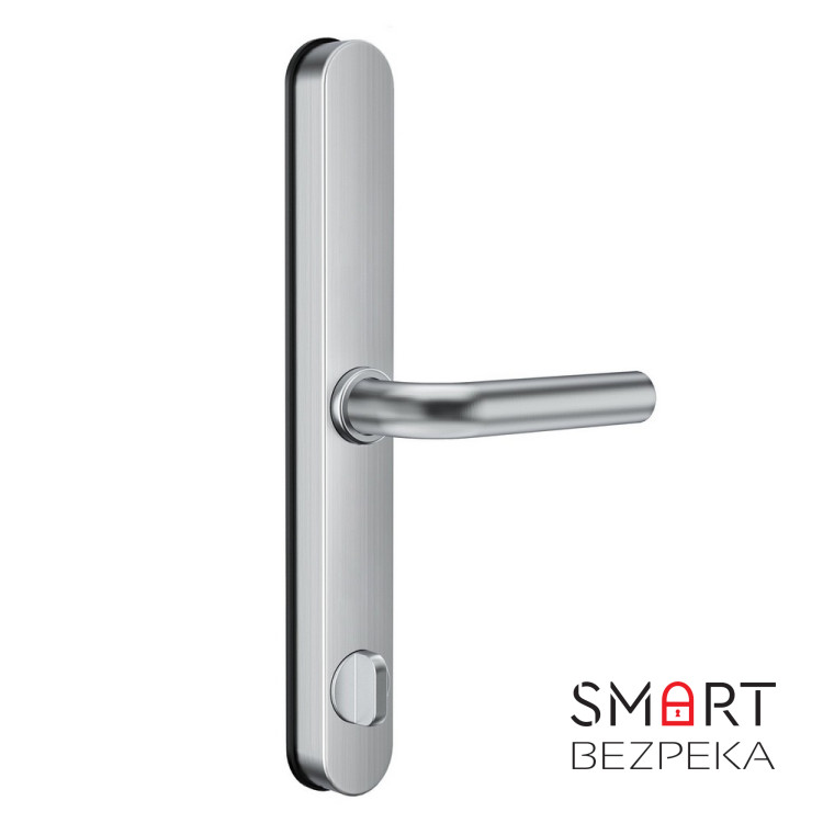 Розумний дверний біометричний замок SEVEN LOCK SL-7761BF silver (без врізної частини)