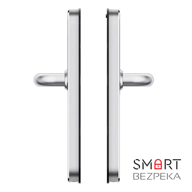 Розумний дверний біометричний замок SEVEN LOCK SL-7761BF silver (без врізної частини)