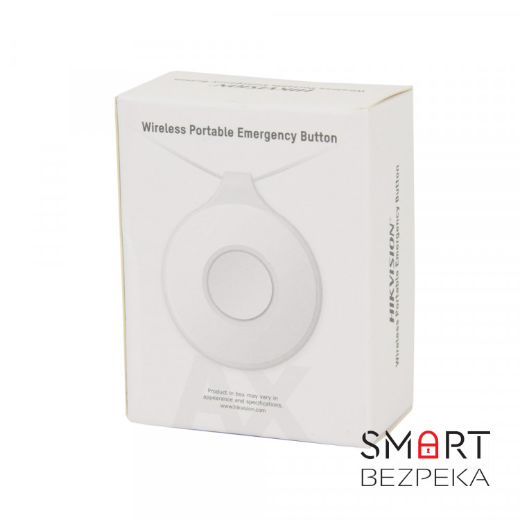 Беспроводная портативная тревожная кнопка Hikvision DS-PDEBP1-EG2-WE AX PRO