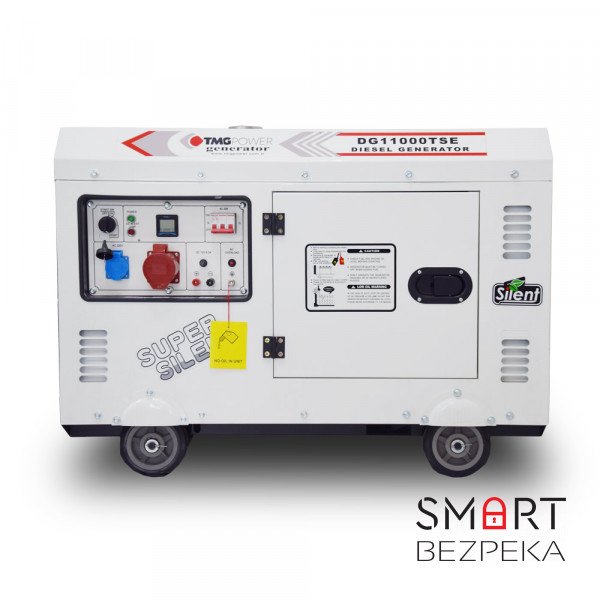 Дизельний генератор TMG Power DG 11000TSE максимальна потужність 8 кВт
