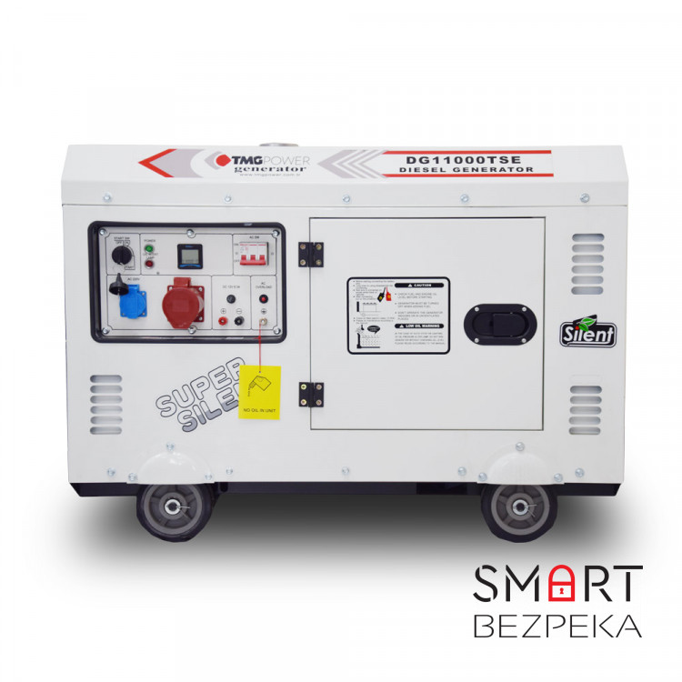 Дизельный генератор TMG Power DG 11000TSE максимальная мощность 8 кВт