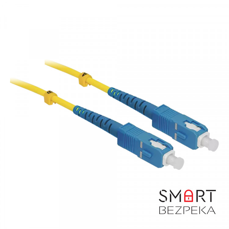 Патчкорд оптичний SC/UPC-SC/UPC SM simplex 3.00 LSZH 3м