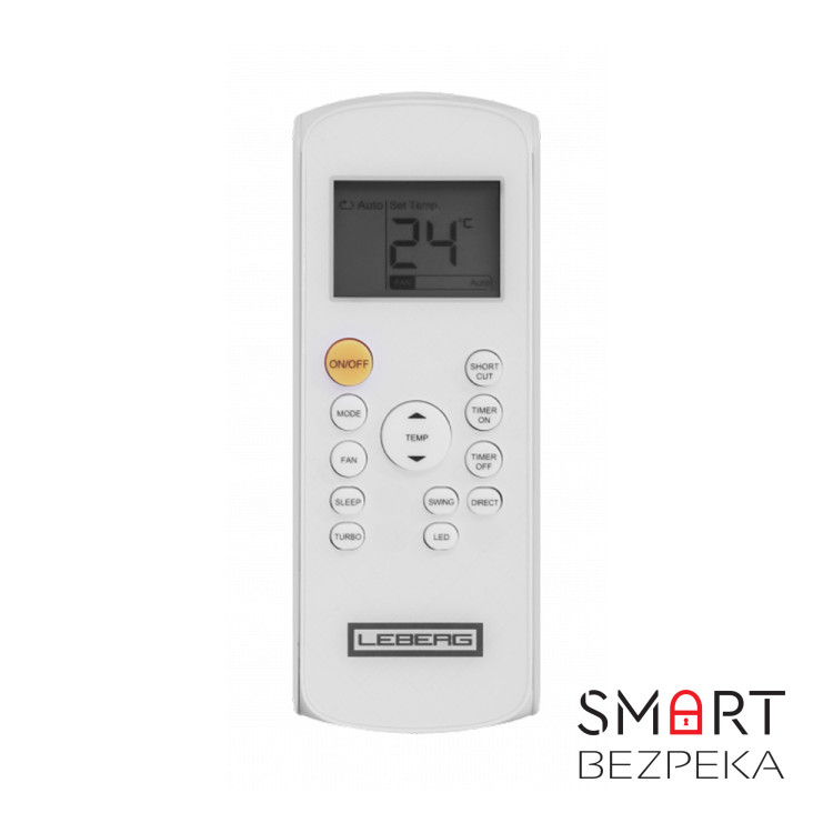 Кондиціонер Leberg Viking LBS-VKG12UA/LBU-VKG12UA інверторний, 35 м2, R410