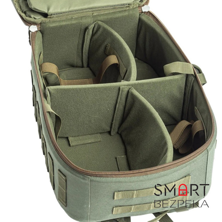 Рюкзак для дронів з посиленим захистом MOROK Олива