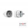 Радиоуправляемая умная розетка Ajax Socket white со счетчиком энергопотребления