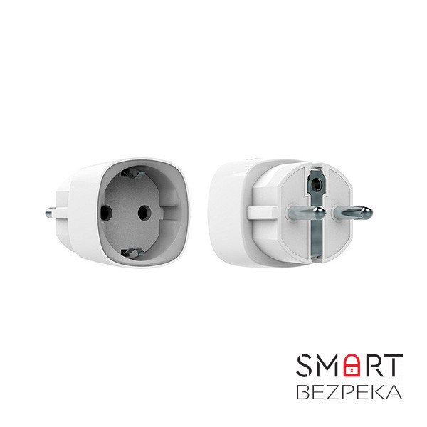 Радиоуправляемая умная розетка Ajax Socket white со счетчиком энергопотребления