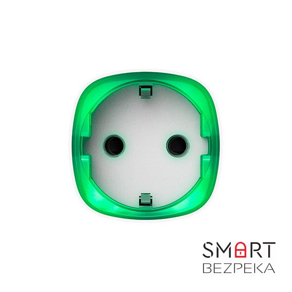 Радиоуправляемая умная розетка Ajax Socket white со счетчиком энергопотребления