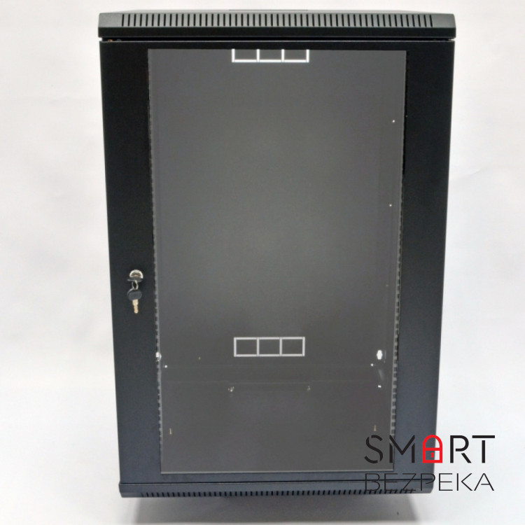 Шафа серверна CMS 18U 600 х 600 х 907 UA-MGSWA186B для мережевого обладнання