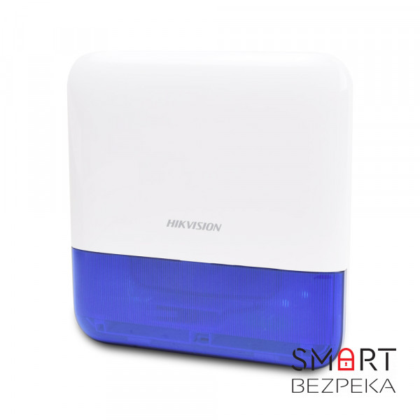 Бездротова вулична сирена Hikvision DS-PS1-E-WE-Blue AX PRO
