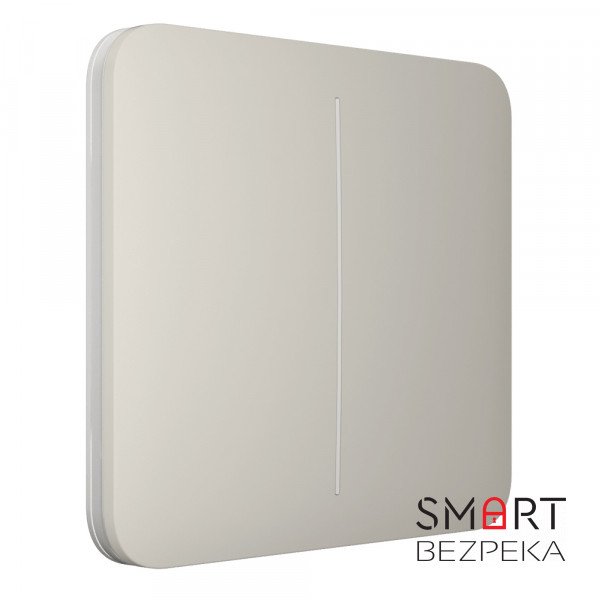 Вимикач Ajax LightSwitch 2-gang Oyster двоклавішний