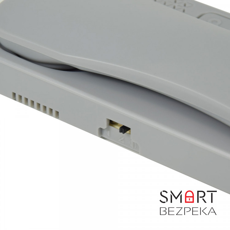 Аудіотрубка BCOM UKP-12 gray для домофонів Vizit, Cyfral, Metakom, Eltis