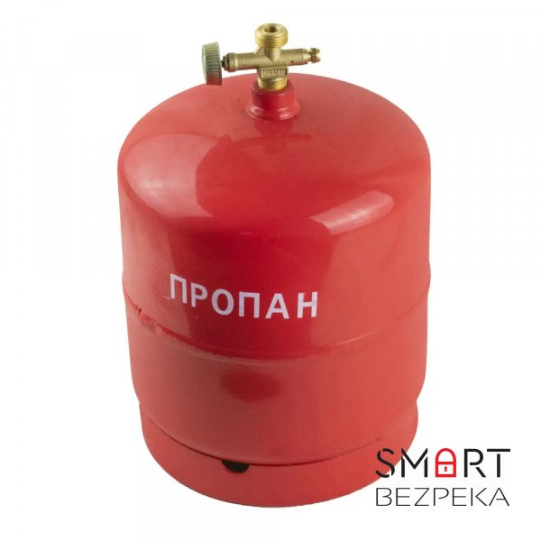 Газовий балон Meteor 3 кг (7.2л) без пальника