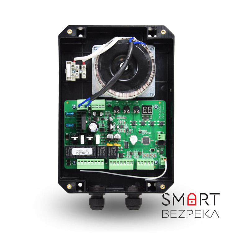 Комплект автоматики для распашных ворот GATEXPERT SW300DC + Лампа сигнальная GATEXPERT YS433 + Фотоэлементы GATEXPERT IR15