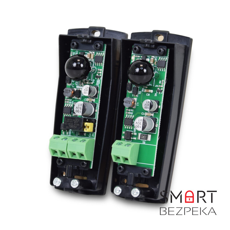 Комплект автоматики для розпашних воріт GATEXPERT SW300DC + Лампа сигнальна GATEXPERT YS433 + Фотоелементи GATEXPERT IR15