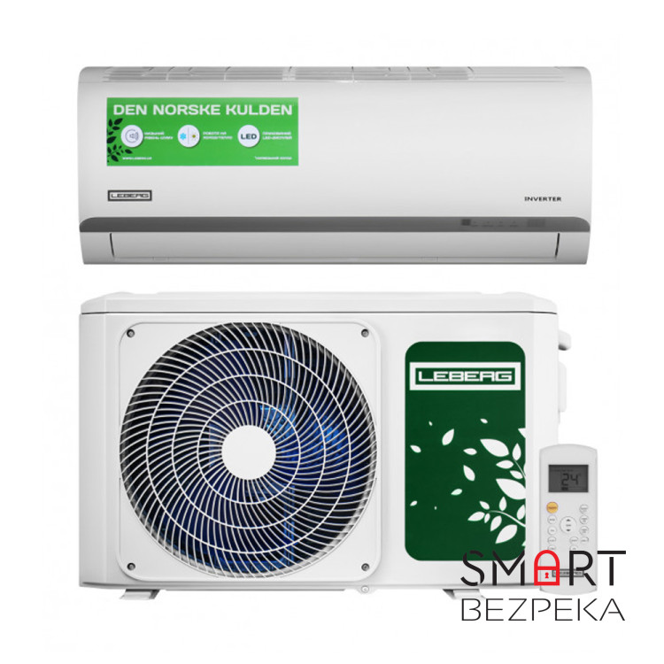 Кондиціонер Leberg Viking LBS-VKG09UA2/LBU-VKG09UA2 інверторний, 25 м2, R410