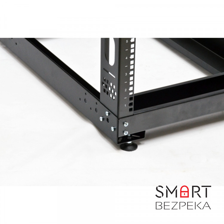 Стойкая двойная CMS UA-OF42-D-BK 42U черная (без ног)