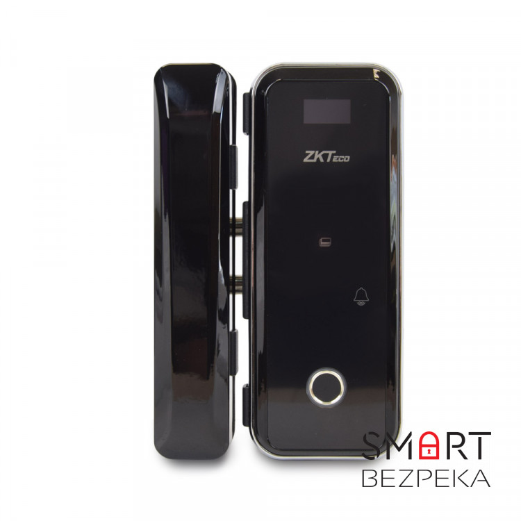 Smart замок ZKTeco GL300W right Wi-Fi для скляних дверей зі сканером відбитку пальця і зчитувачем Mifare