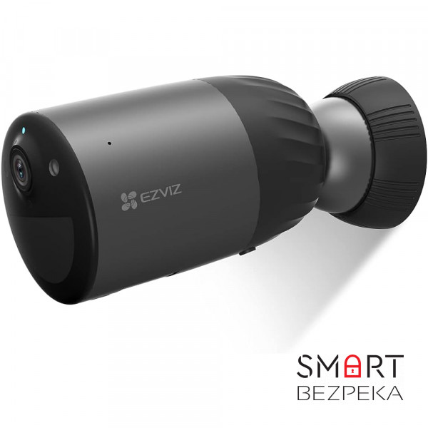 IP-відеокамера вулична з Wi-Fi 2 Мп EZVIZ CS-BC1C (4MP,W1) (2.8 мм) із вбудованим акумулятором для системи відеоспостереження