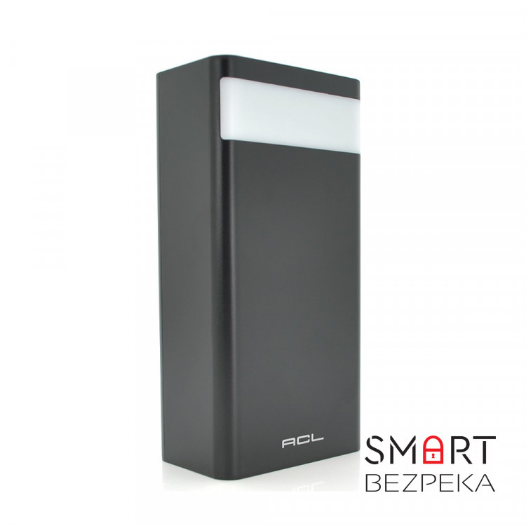 Портативна мобільна батарея Powerbank PW-41 50000 мА·год Black Blister з ліхтариком