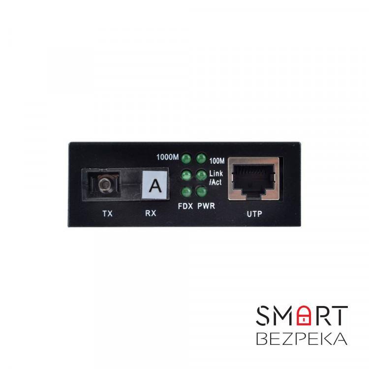 Медиаконвертер FoxGate EC-Q-1G-1SM-1310nm-20 км