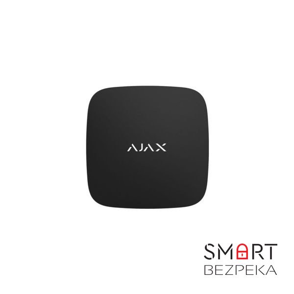 Комплект сигналізації та захисту від потопу Ajax StarterKit 2 Black + Ajax WaterStop 1/2" Black + у подарунок датчик затоплення Ajax LeaksProtect black