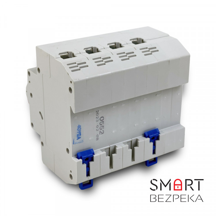 Автоматичний вимикач WOYK MCB 4P40A з Wi-Fi та підтримкою Tuya Smart