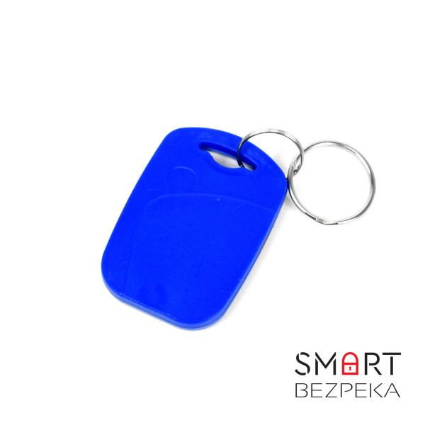 Безконтактний RFID брелок ATIS AB-01MF Mifare 13.56 МГц blue