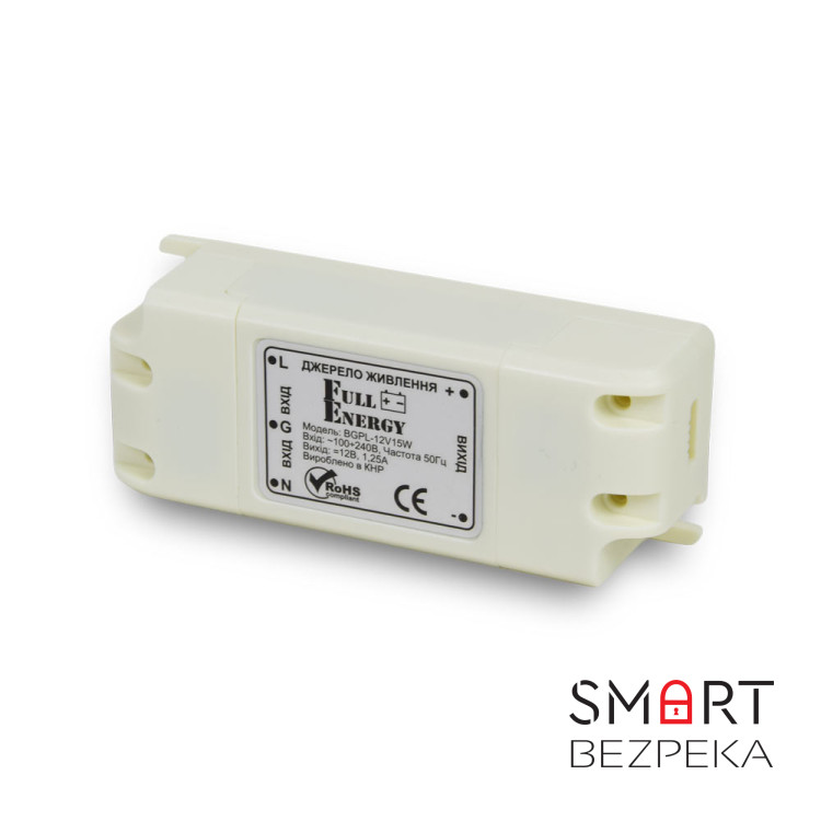 Блок питания Full Energy BGPL-12V15W