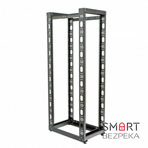 Стойкая двойная CMS UA-OF45-D-BK 45U черная (без ног)