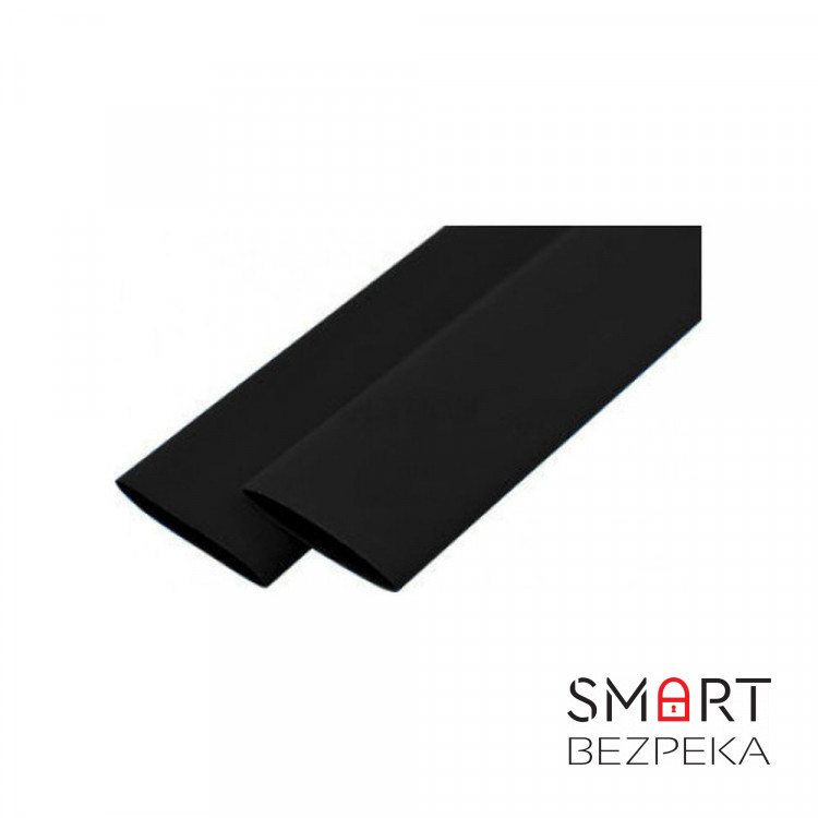 Трубка термоусаджувальна E.NEXT e.termo.stand.2/1 1 м чорна