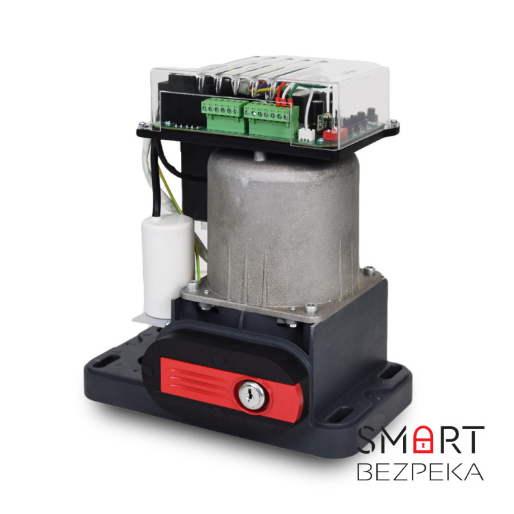 Комплект автоматики для відкатних воріт GATEXPERT DKC800AC + Лампа сигнальна GATEXPERT YS433 + Фотоелементи GATEXPERT IR15