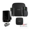 Комплект сигнализации и защиты от потопа Ajax StarterKit 2 Black + Ajax WaterStop 1" Black + в подарок датчик затопления Ajax LeaksProtect black